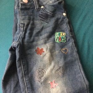girls jeggings size 7/8